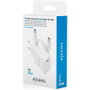 Aisens Cargador GaN USB-C 20 W con Cable USB-C de 1 m, Blanco